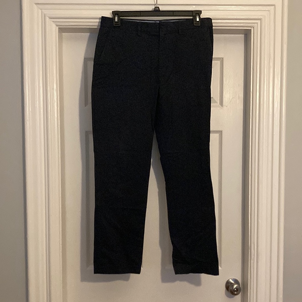J Crew Men’s Slim Bedford Pant in Navy.